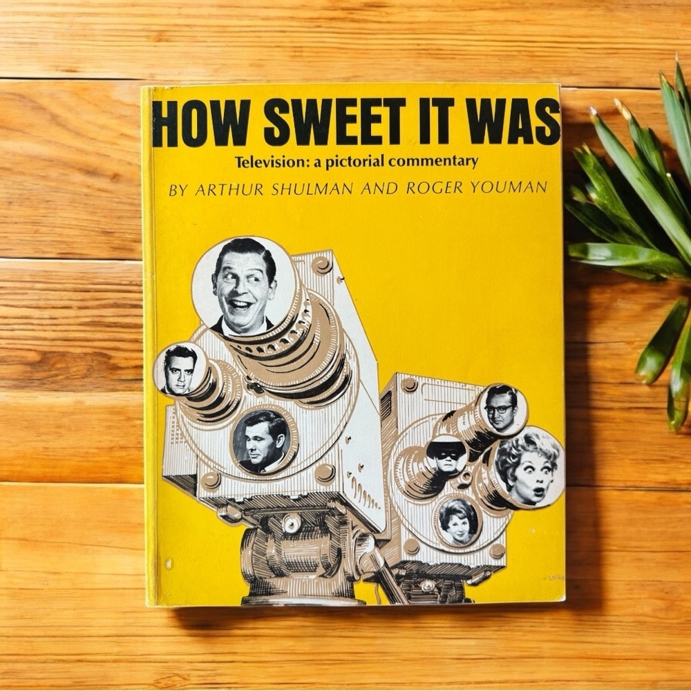 VINTAGE “How Sweet It Was” Television Pictorial Book (1971)